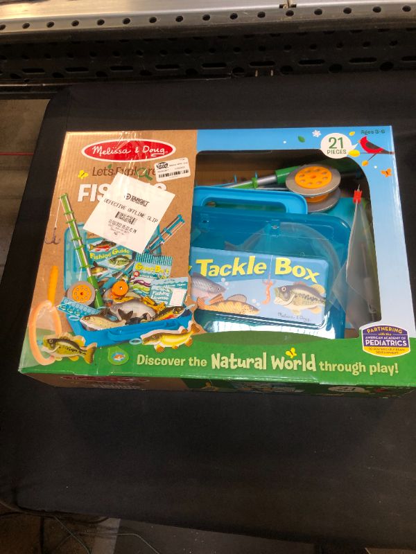 Photo 2 of Melissa & Doug Let's Explore Fishing Play Set
