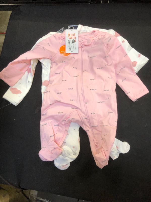 Photo 2 of Baby Girls' 2pk Sleep N' Play - Just One You® Made by Carter's Size: Newborn
