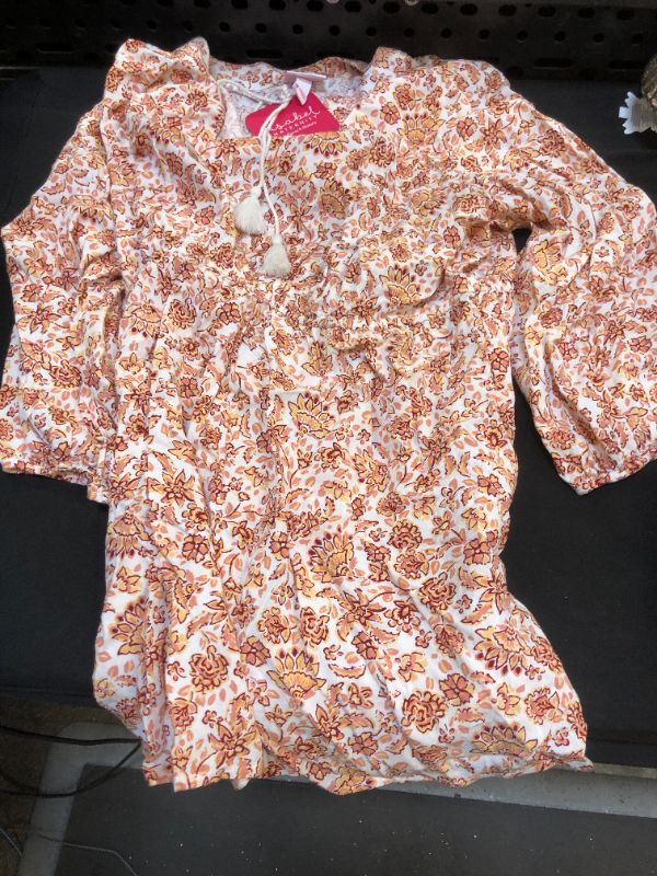 Photo 1 of 3/4 Leeve Peaant Woven Maternity Bloue - Iabel Maternity by Ingrid & Iabel™ Light Floral Size: S