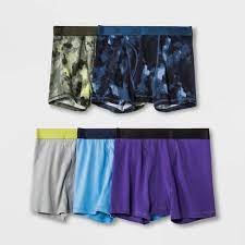 Photo 1 of Boys' 5pk Printed Boxer Briefs - All in Motion. Large