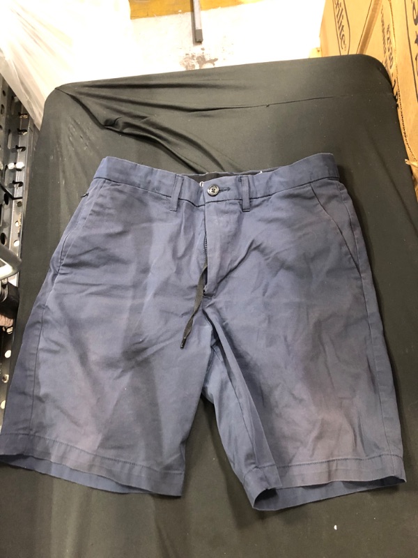 Photo 1 of Generic Blue Adjustable Shorts. Size 32