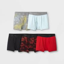 Photo 1 of Boys' 5pk Cotton Boxer Briefs - All in Motion. XL
