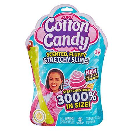 Photo 1 of Oosh Slime Scented Fluffy, Soft and Stretchy Slime, Non-Stick Cotton Candy Slime for Kids - Yellow Lemon
