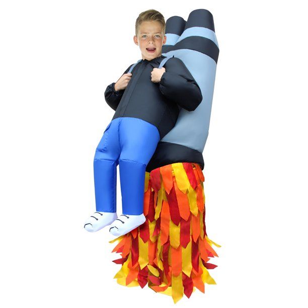 Photo 1 of Child Inflatable Jet Pack Pick Me up Costume
Size: ST