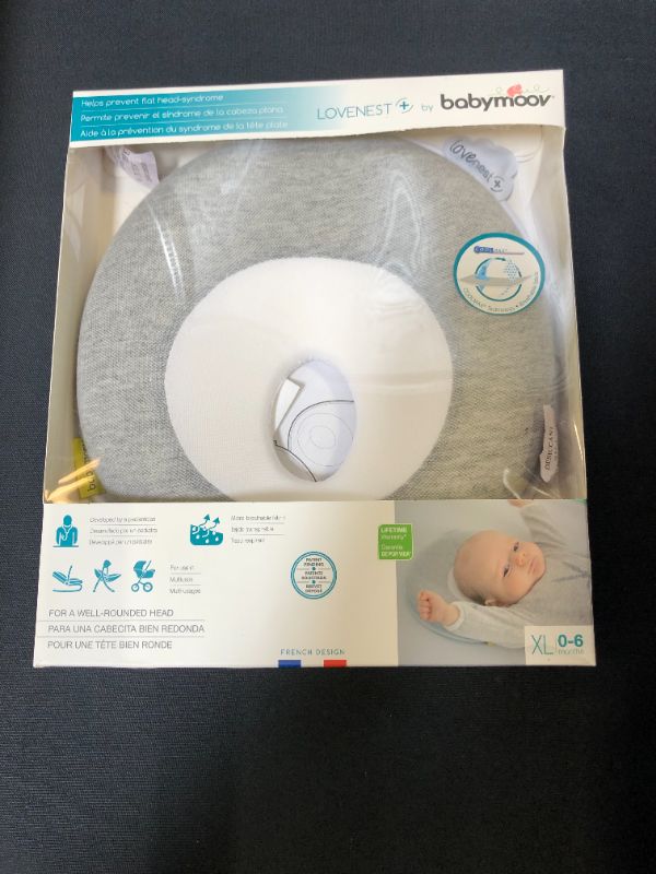 Photo 2 of Babymoov Lovenest Plus Baby Pillow | Pediatrician Designed Infant Head and Neck Support to Prevent Flat Head Syndrome (Patented Design)
