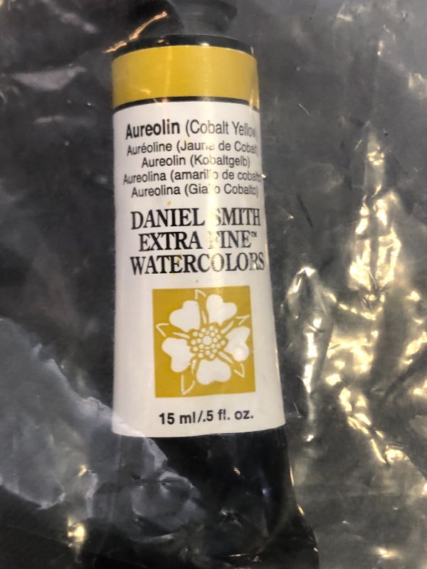 Photo 1 of DANIEL SMITH Extra Fine Watercolor 15ml Paint Tube, Aureolin Cobalt Yellow

