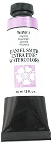 Photo 1 of DANIEL SMITH Extra Fine Watercolor 15ml Paint Tube, Wisteria, 0.51 Fl Oz

