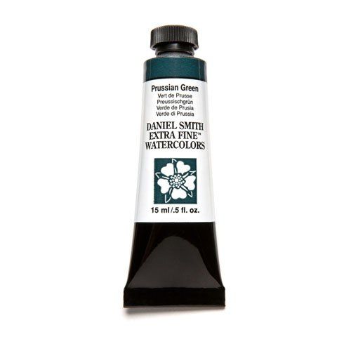 Photo 1 of DANIEL SMITH Extra Fine Watercolor Paint, 15ml Tube, Prussian Green, 
