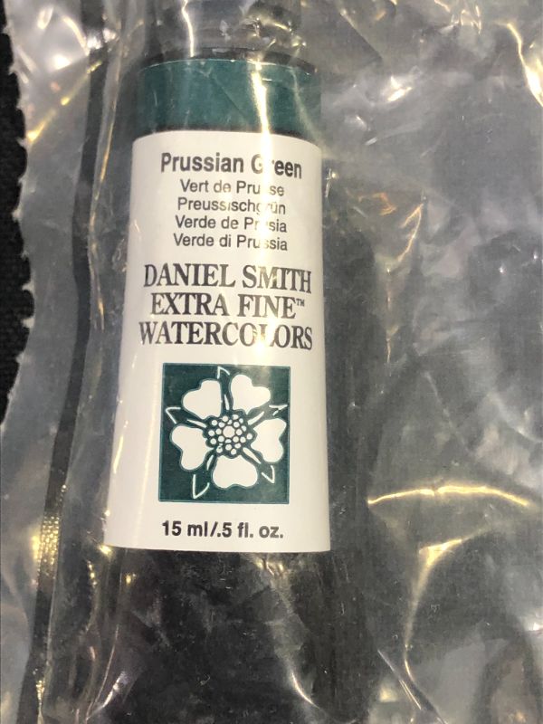 Photo 2 of DANIEL SMITH Extra Fine Watercolor Paint, 15ml Tube, Prussian Green, 
