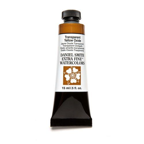 Photo 1 of DANIEL SMITH Extra Fine Watercolor Paint, 15ml Tube, Transparent Yellow Oxide