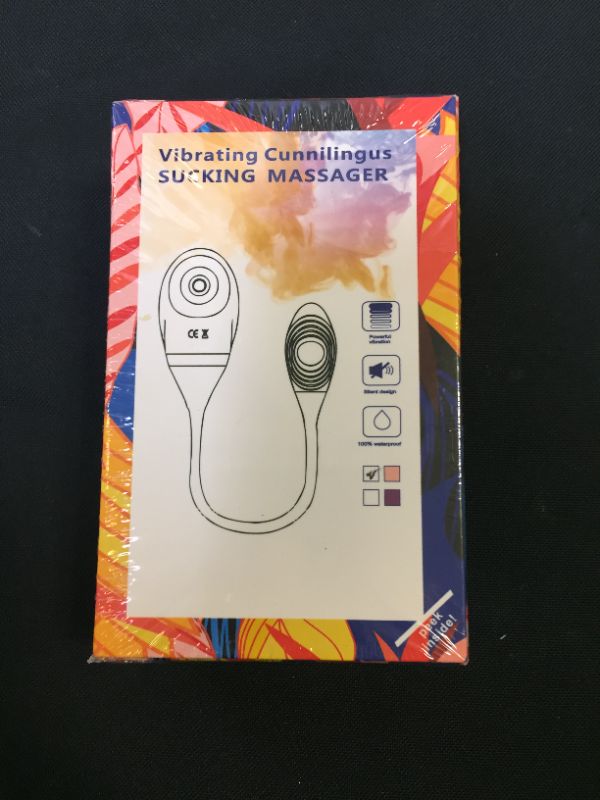 Photo 1 of 2 in 1 vibrating cunnilingus sucking massager ( factory sealed ) 