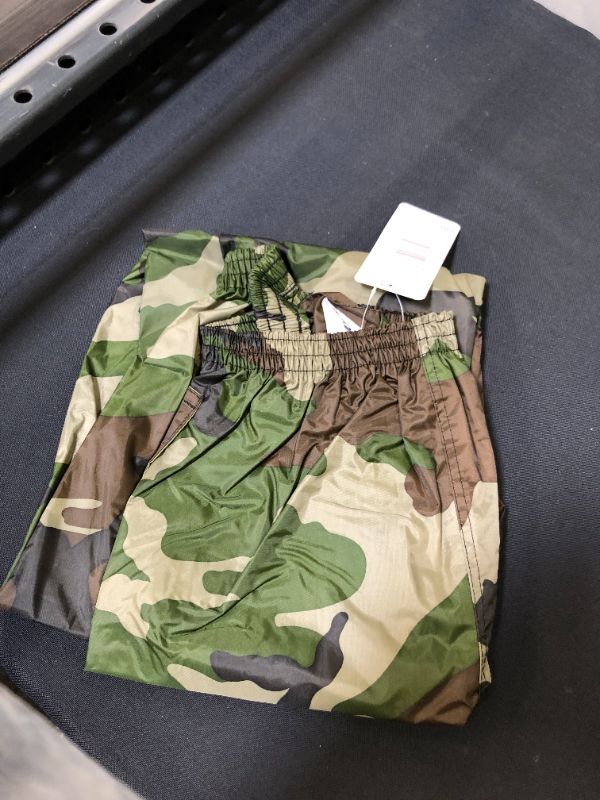 Photo 2 of DRY KIDS Overtrousers Camo Green 11/12 yrs
