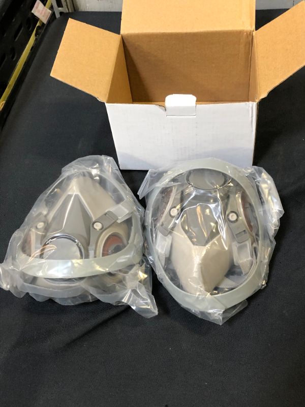 Photo 1 of 2 PCK HALF FACEPLACE REUSABLE RESPIRATOR 