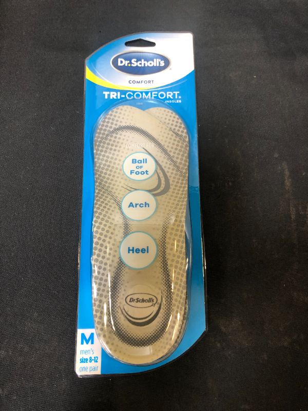 Photo 2 of Dr. Scholl’s TRI-COMFORT Insoles // Comfort for Heel, Arch and Ball of Foot with Targeted Cushioning and Arch Support (for Men's 8-12)
