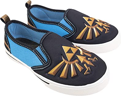 Photo 1 of Zelda Nintendo Low Top Shoes,Slip On Sneakers Non-Marking Bottoms,Toddler Size LITTLE KID 12
