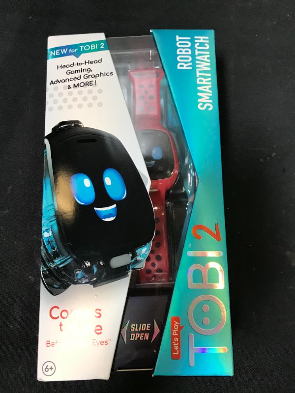 Photo 1 of Little Tikes Tobi 2 Robot Red Smartwatch- 2 Cameras, Interactive Robot, Games, Videos, Selfies, Pedometer & More, Touchscreen, Parental Control- Stem Gifts, Smartwatch for Kids Boys Girls 6 7 8+