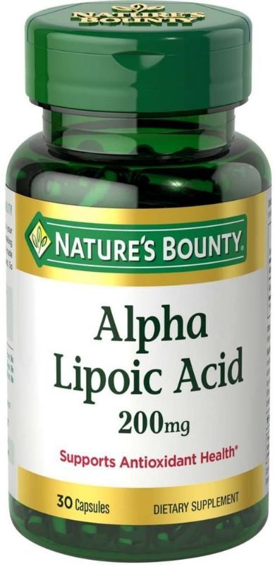 Photo 1 of 2 PACK Nature's Bounty Alpha Lipoic Acid 200 mg 30 Capsules
EXP 9/2024