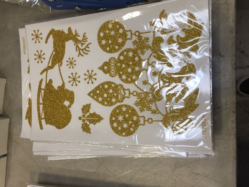 Photo 1 of 11 PACK OF CHRISTMAS WINDOW STICKER DECOR 