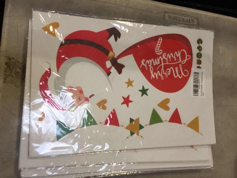 Photo 1 of 11 PACK OF CHRISTMAS WINDOW STICKER DECOR 