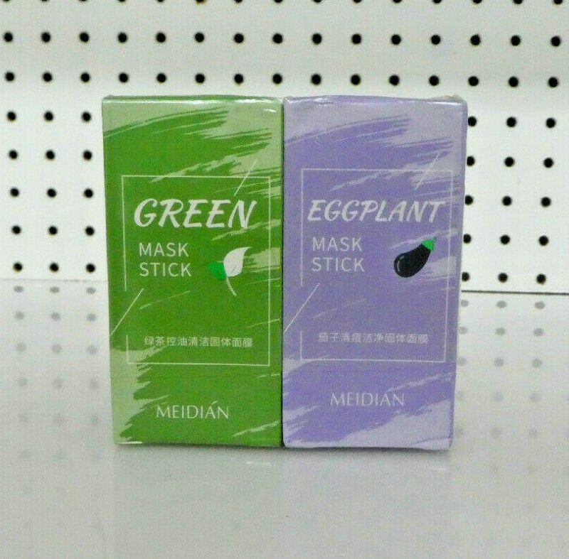 Photo 1 of  2 Meidian Green Mask stick & Eggplant Mask Stick 
EXP - 2 - 18 - 24 