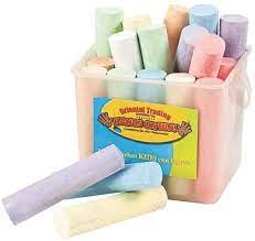 Photo 1 of Jumbo sidewalk chalk 20 pcs