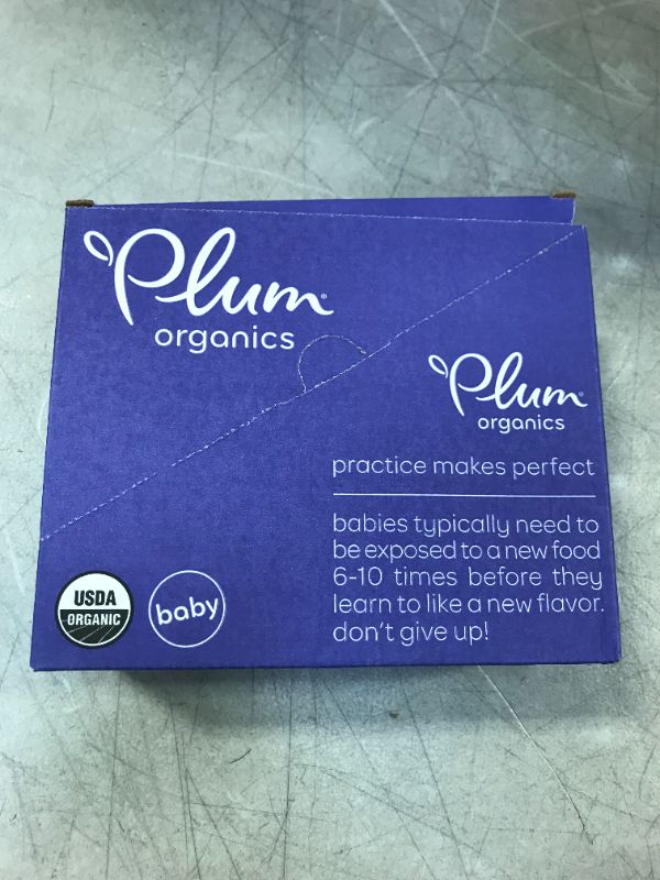 Photo 2 of plum baby food organics exp- Jan 2022