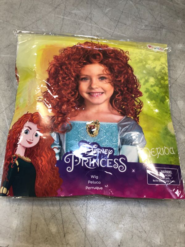 Photo 2 of Disguise Costumes Brave Merida Wig, Red, One Size 