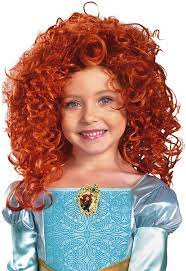 Photo 1 of Disguise Costumes Brave Merida Wig, Red, One Size 