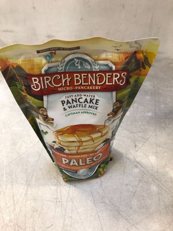 Photo 2 of 
Birch Benders Paleo Pancake & Waffle Mix, Made With Cassava, Coconut & Almond Flour, Just Add Water, 28 Oz exp- 01/17/2022