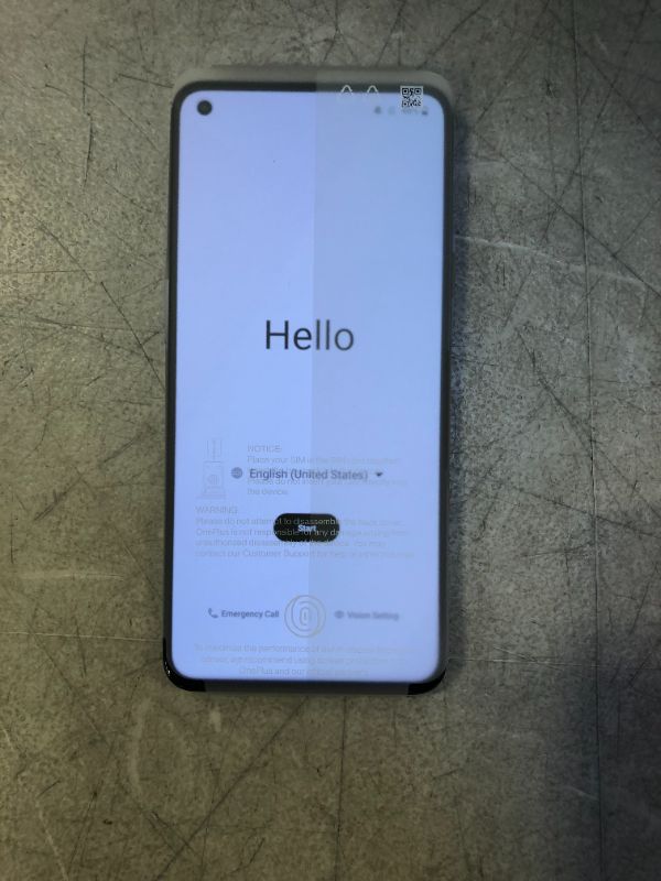 Photo 2 of OnePlus 9 5G ( BRAND NEW ) ( OPENED BOX ONLY FOR PICTURES ) Winter mist phone 