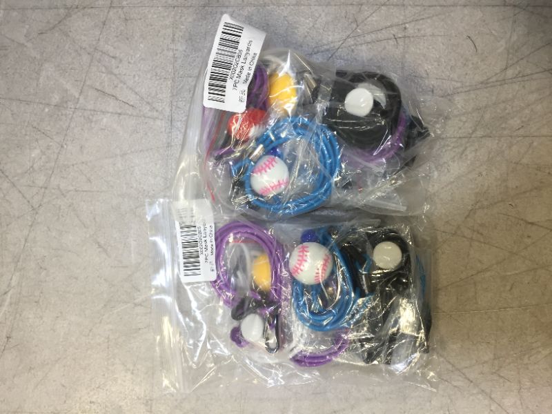 Photo 2 of 2 PACK - 7PC MASK LANYARDS