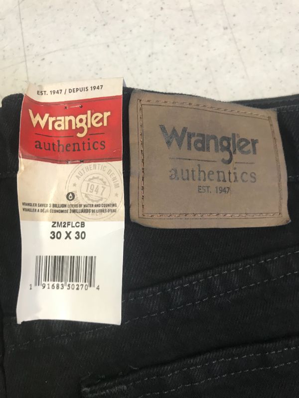 Photo 2 of Wrangler Authentics Men's Fleece Lined 5 Pocket Pant 30x30
