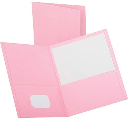 Photo 1 of Oxford Twin-Pocket Folders pink