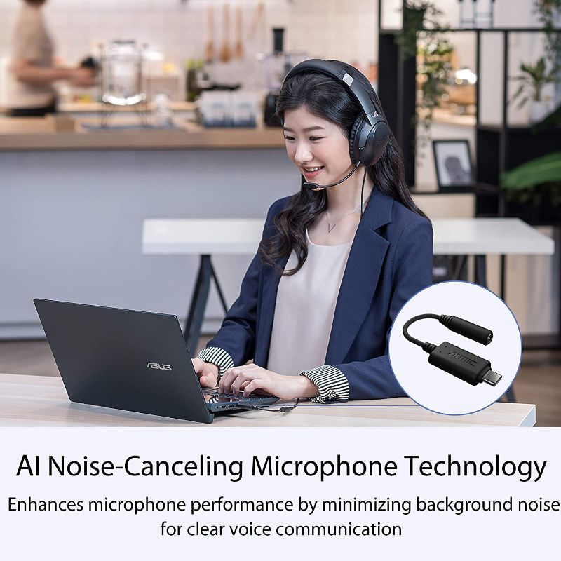 Photo 1 of Ai Noise-Canceling Mic Adapter 