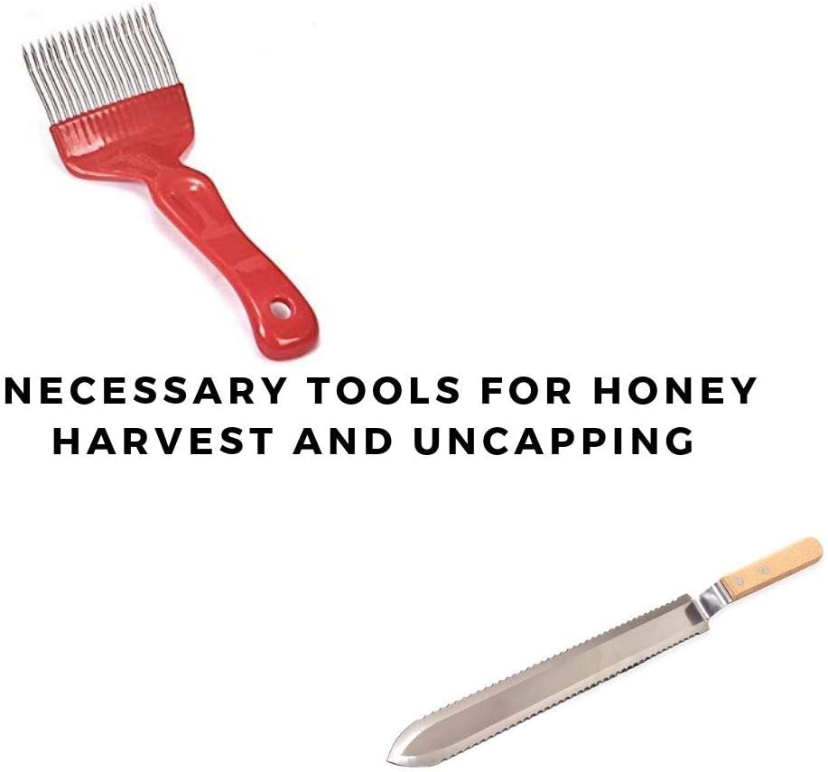 Photo 2 of Beekeeping Supplies Beekeeping Tools for Beekeeper Necessary Bee Supplies Beekeeping Kit 9 Pcs
