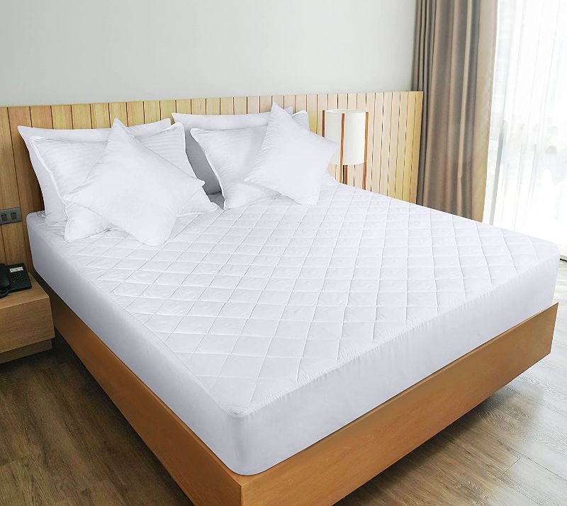 Photo 2 of Bedding Quilted Fitted Mattress Pad Queen