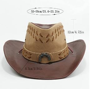 Photo 1 of  Australian Cowboy Hats Style Durable Leather Hat