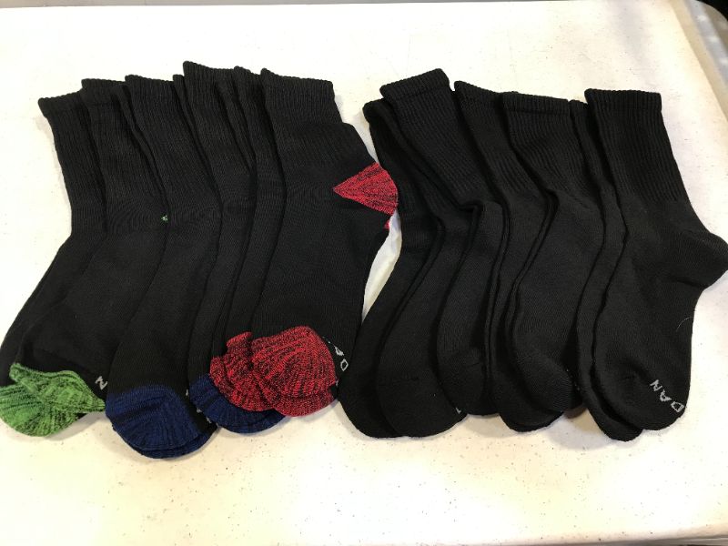 Photo 1 of crew socks 12pairs 6.5-9.5