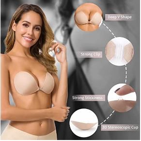 Photo 1 of Adhesive Bra Strapless Sticky Invisible Push up Size B