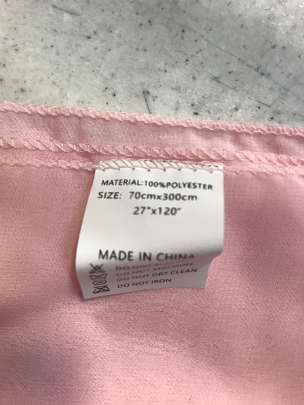 Photo 1 of 2 Pink fabric 70cm x 300cm