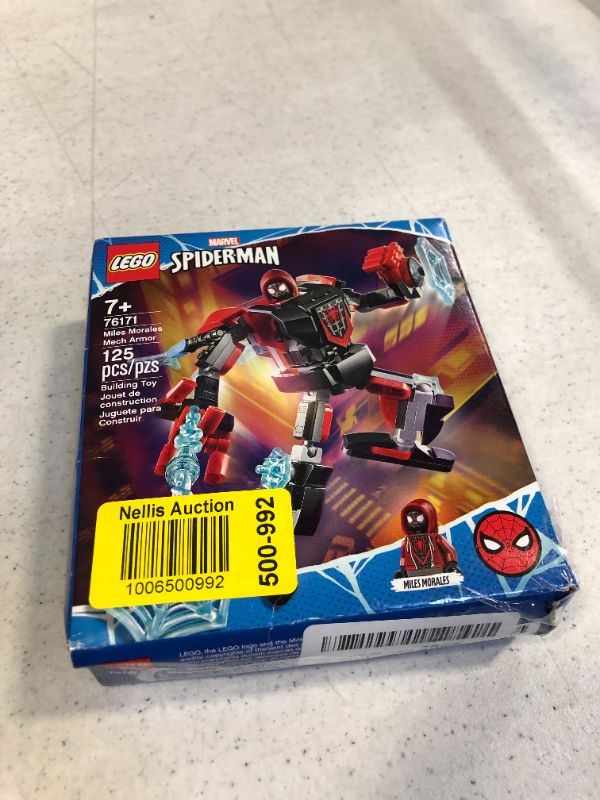 Photo 1 of LEGO Marvel Spider-Man Miles Morales Mech Armor 