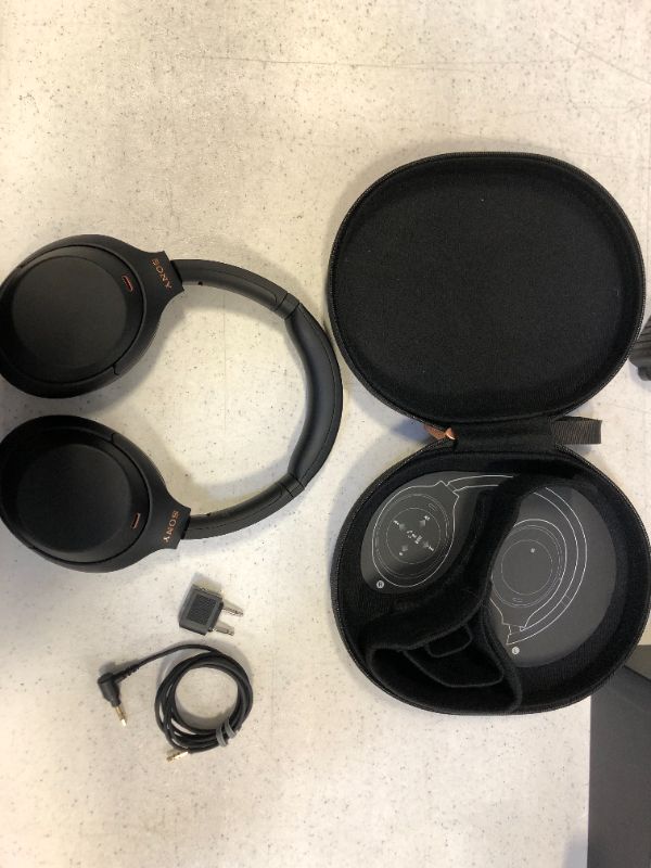 Photo 3 of Sony WH-1000XM4 Wireless Noise Canceling Overhead Headphones