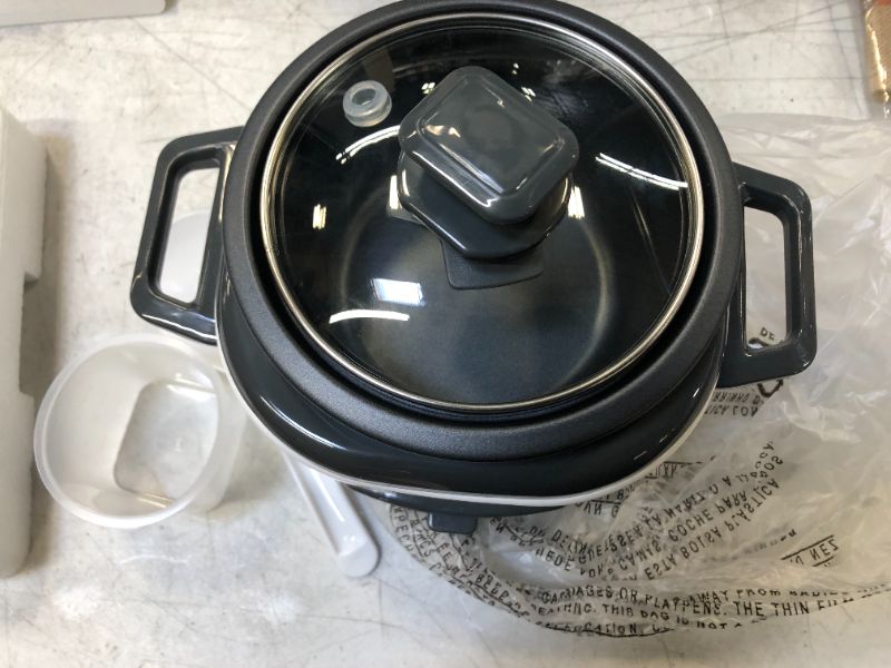 Photo 2 of BLACK+DECKER Uncooked Rice Cooker, 3-cup
