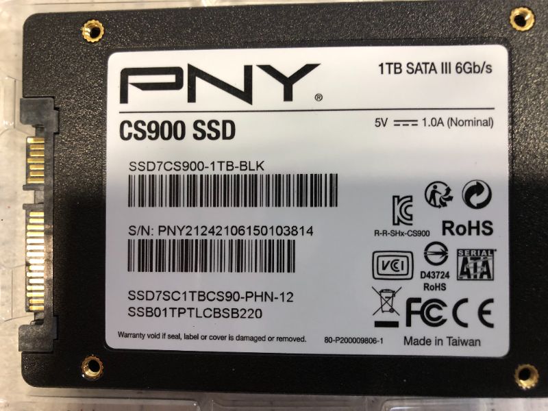 Photo 2 of PNY Internal Solid State Drive