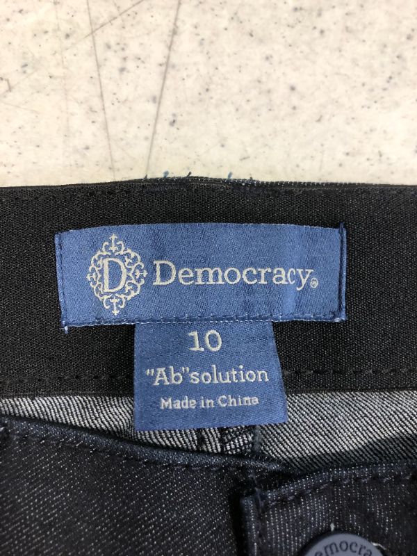 Photo 2 of Democracy Ab Solutions Womens Butt Lifting Jeggings Size 10
