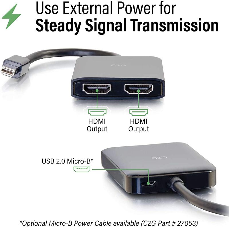 Photo 3 of  Display Port to HDMI Monitor Splitter
