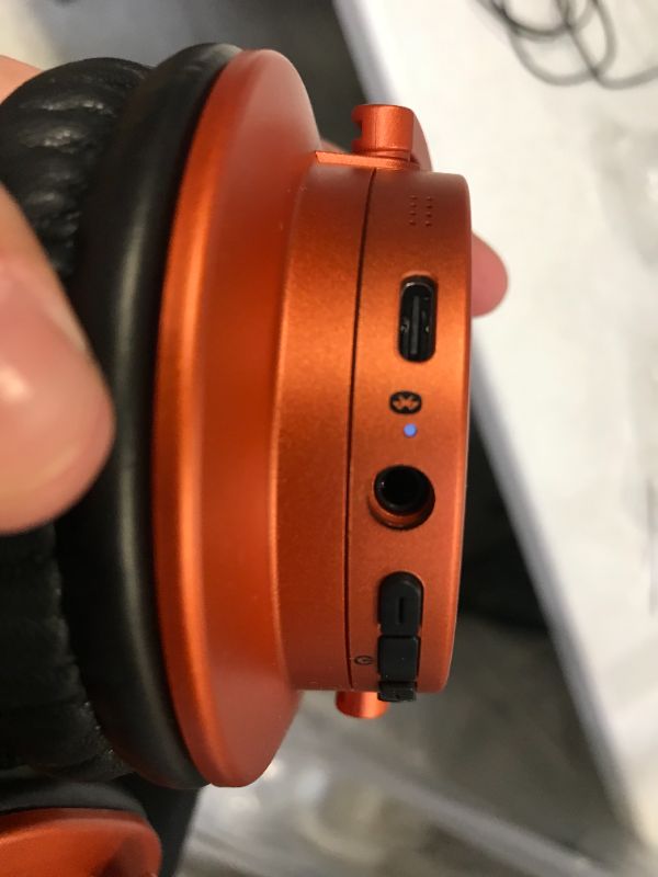 Photo 3 of Audio-Technica ATH-M50XMO Professional Monitor Headphones, Metallic Orange
