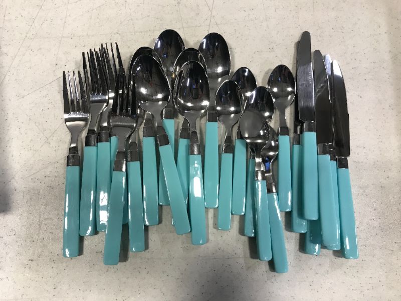 Photo 2 of 16PCS Stainless Steel Silverware