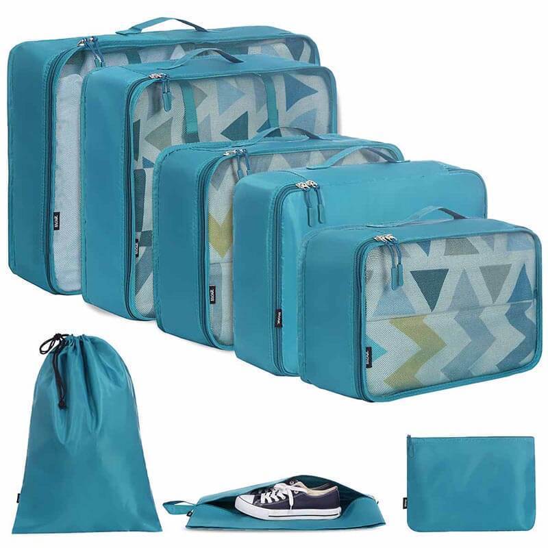 Photo 1 of 8 Set Packing Cubes Luggage Packing Organizers for Travel Accessories
