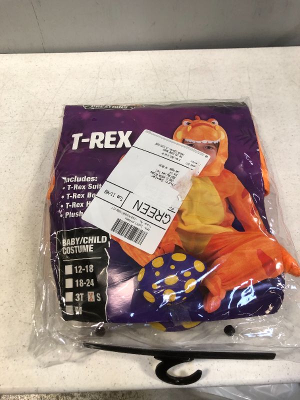 Photo 1 of Kids small T-Rex costume 